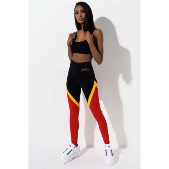 Fila Ivanna High Waist Leggings - Picture 2 of 10